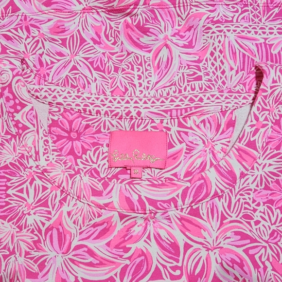 Lilly Pulitzer Pink Harriet Dress Size XL - Picture 2 of 6